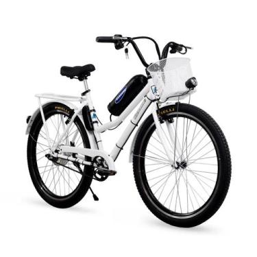 Imagem de Bicicleta Elétrica Machine Retrô 350W 25Km/h Bateria Lítio - Machine M