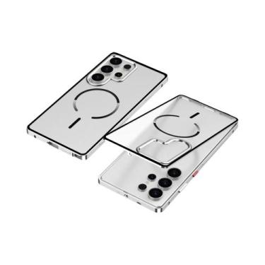 Imagem de Capa Magnética Para Samsung Galaxy S25 S24 S23 Ultra plus Com Borda Me