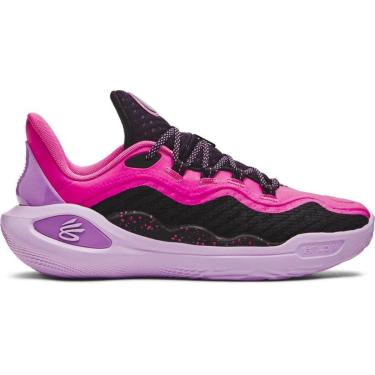 Imagem de Tênis de Basquete Under Armour Curry 11 Girl Dad 45 Rosa-Unissex