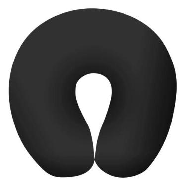 Imagem de Almofada Avulsa Encosto De Pescoço Para Viagem Preto - Congratulations