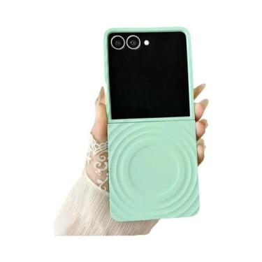 Imagem de Capa Protetora Rígida De PC Para Samsung Galaxy Z Flip 7 6 5 Com Magsa