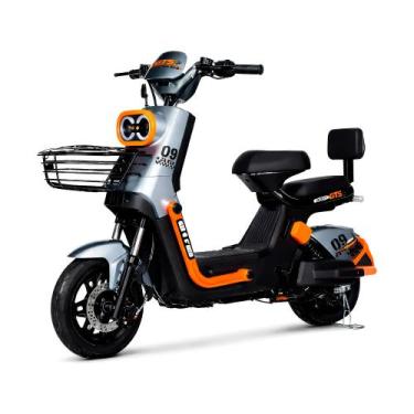 Imagem de Bicicleta Elétrica 800w GTS Sport Max, Cinza, Laranja