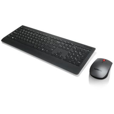 Imagem de Teclado e mouse Lenovo Professional sem fio Português (Brasil) - 4X30H