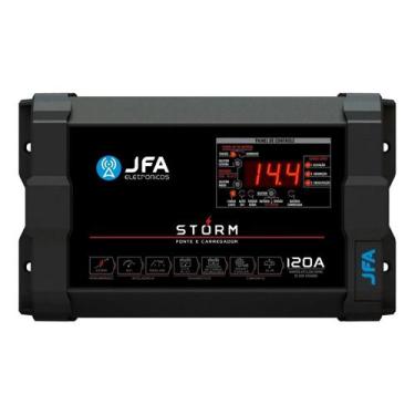 Imagem de Fonte Automotiva Storm 120a 120 Amperes Voltímetro Amperímetro Medidor