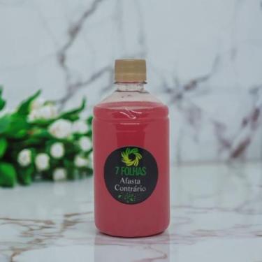 Imagem de Banho Afasta Contrário Líquido 500ml 7 Folhas Escudo Energético, Prote
