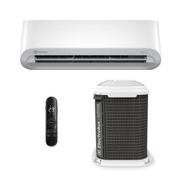 Imagem de Ar Condicionado Split Hi Wall Electrolux Inverter R32 Color Adapt Wifi 12000 BTUS Quente Frio 220V