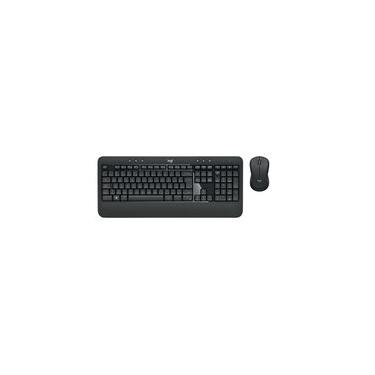 Imagem de Teclado e Mouse Logitech MK540 Advanced Sem Fio Multimídia Tecnologia Unifying Cinza ABNT2 - 920-008674