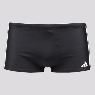 Imagem de Sunga Adidas 3S Logo Preta, GG