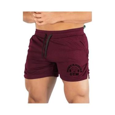 Imagem de Shorts Esportivos Masculinos De Secagem Rápida, Respiráveis E Estampad