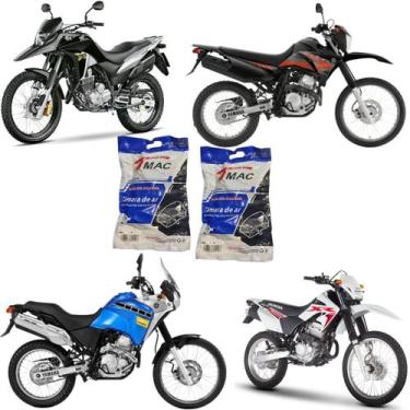 Imagem de Par de Câmaras Ar Aros 21 E 18 Tenere 250 Tornado Xre Xr 200 - TMAC 