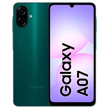 Imagem de Smartphone Samsung Galaxy A07 4GB 128GB Câmera 50MP Tela 6,7" Verde