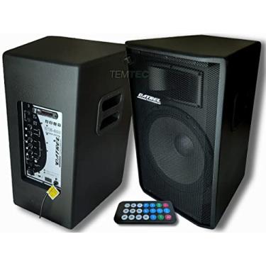 Imagem de CAIXA DE SOM ATIVA 15" 300W DATREL PORTÁTIL PROFISSIONAL