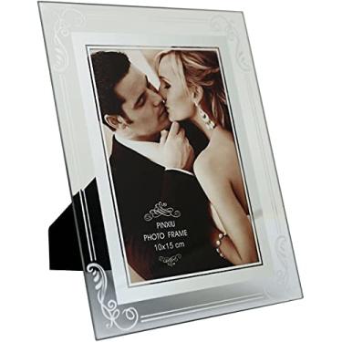 Imagem de Porta-retrato, Yangzi, Vidro, Formas, 10x15 cm