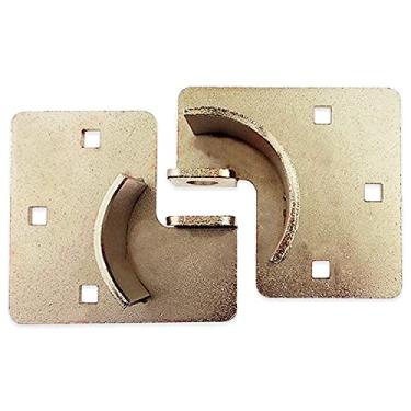 Imagem de NU-SET Ferrolhos de alta segurança 2714-3 para porta de reboque, 21,5 cm (8-1/4")