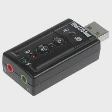 Imagem de Adaptador de Áudio 7.1 USB gv Brasil
