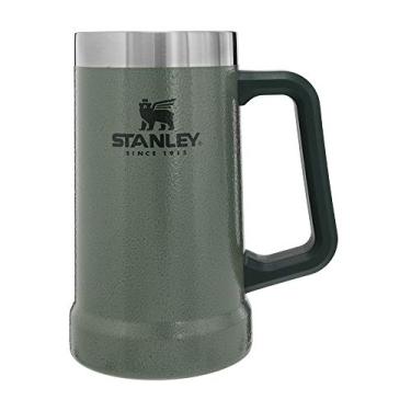 Imagem de Caneca térmica Stanley Adventure Big Grip, aço inoxidável, 709 ml, Hammertone Green