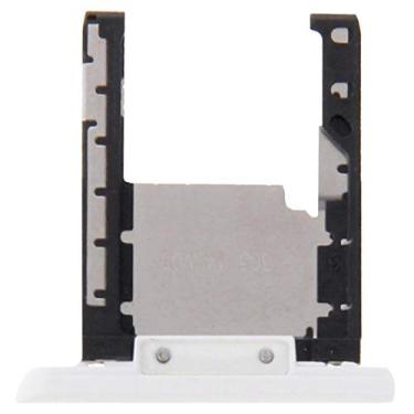 Imagem de Peças de reposição de reparo de bandeja de cartão SD para Nokia Lumia 1520 (preto) Peças (cor branca)
