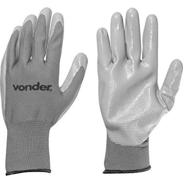 Imagem de Luva De Poliéster Com Látex Nitrílico, Tamanho 10, Pnv 0110, Vonder.