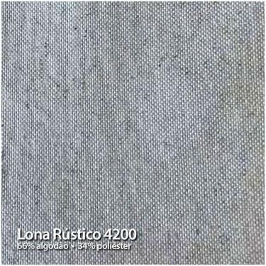 Imagem de Cabeceira La Vitto Solteiro Listrada Cor:lona Rústico 4200