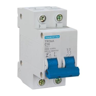 Imagem de Disjuntor Tramontina Din 2P 50A TR3KA Curva C