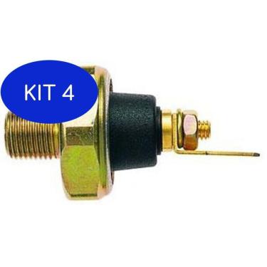 Imagem de Kit 4 Interruptor Pressão De Óleo Suzuki Sx4 2.0 16V 09