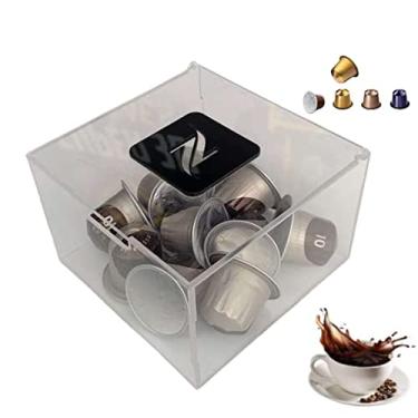 Imagem de Caixa Acr?lica Porta C?psulas De Caf? Compat?vel Modelo NES