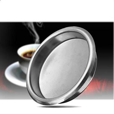 Imagem de Filtro persiana de metal de 58 mm da HAPYLY para cafeteira Espresso com inserção traseira