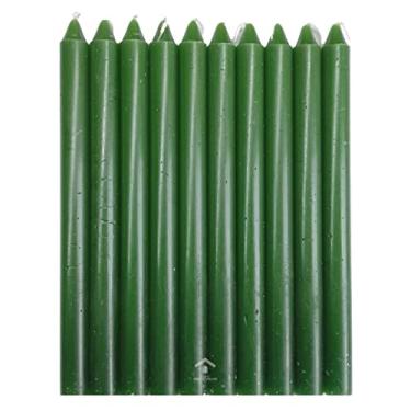 Imagem de Vela Palito Tradicional VERDE Pct com 10 unidades