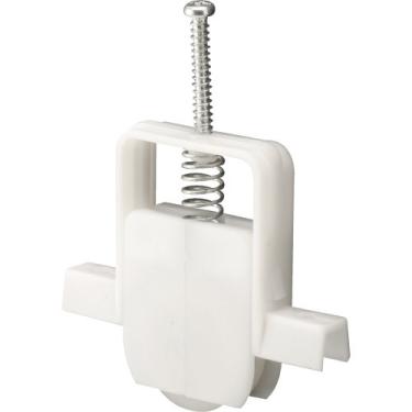 Imagem de Prime-Line Conjunto de rolos de porta de tela B 646 com rolamento de esferas de nylon de 2,5 cm, pala ajustável (pacote com 2)