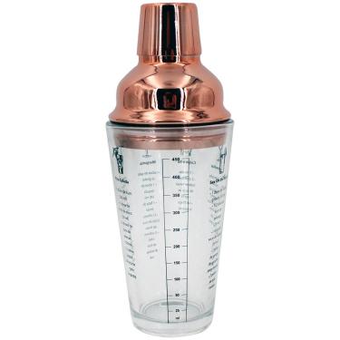 Imagem de Coqueteleira Dynasty Open Bar Cobre - 450 ml