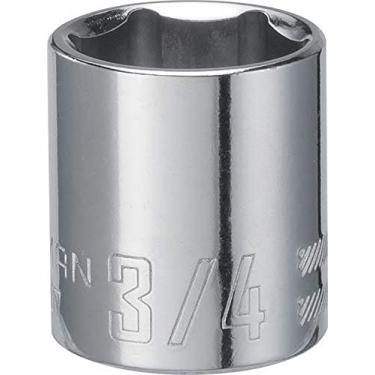 Imagem de CRAFTSMAN Soquete raso, SAE, chave de 3/8 polegadas, 3/4 polegadas, 6 pontos (CMMT43007)