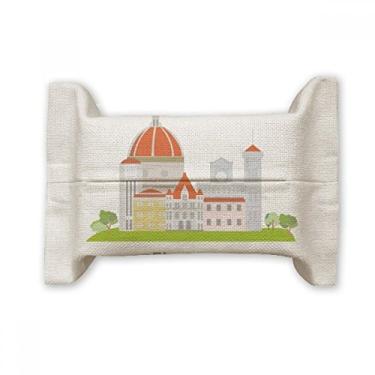 Imagem de Bolsa de linho de algodão com estampa nacional da Itália Florence
