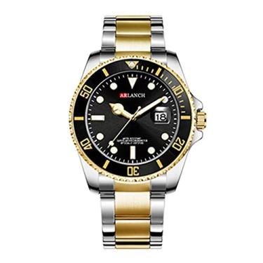 Imagem de Relógio Masculino Dourado Preto Prata Campeão Arlanch 305 PR
