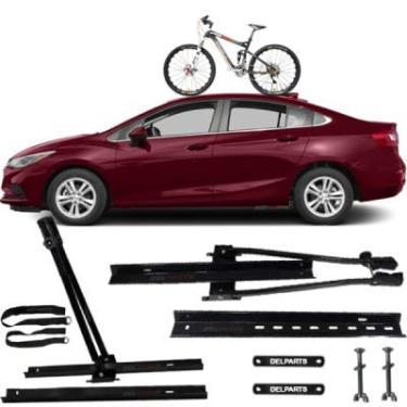 Imagem de Transbike Novo Suporte Rack Teto Para 1 Bike GM Cruze Sedan