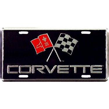 Imagem de Signs 4 Fun Placa de licença Slacv Corvette