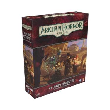 Imagem de Galápagos, Arkham Horror: Card Game - As Chaves Escarlates (Expansão de Campanha), Jogo de Tabuleiro para Amigos, 1 a 4 jogadores, 45 minutos por partida