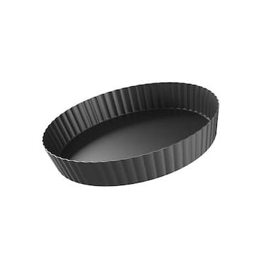 Imagem de Forma para Quiche com Fundo Removível Brinox Antiaderente Pro-Flon - 24 cm