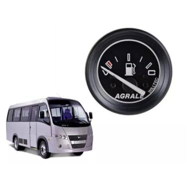 Imagem de MARCADOR INDICADOR COMBUSTIVEL AGRALE 12V 52MM PRETO