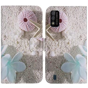 Imagem de TienJueShi Sea Star Fashion Stand TPU Silicone Book Stand Flip PU Leather Protector Phone Case para Tecno Pop 5S 5.7 polegadas Capa Etui Wallet