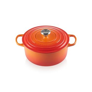 Imagem de Le Creuset Panela Redonda 26cm Signature Laranja