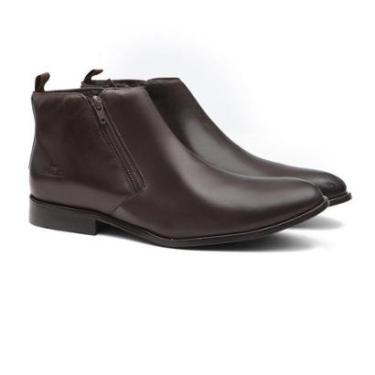 Imagem de Bota Social S/c Argo Preto - Masculina Samello-Masculino