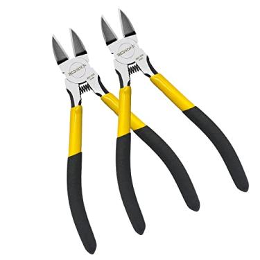 Imagem de Cortadores de fio 16,5 polegadas, pacote com 2, cortadores de descarga, alicates de corte BOOSDEN com mola, cortadores laterais