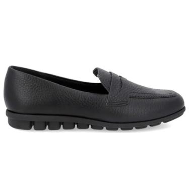 Imagem de Mocassim Feminino Couro Preto Usaflex AL3401