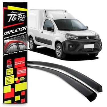 Imagem de Calha Chuva Defletor Partner Rapid 2022 2023 Fumê 100% Acrílico