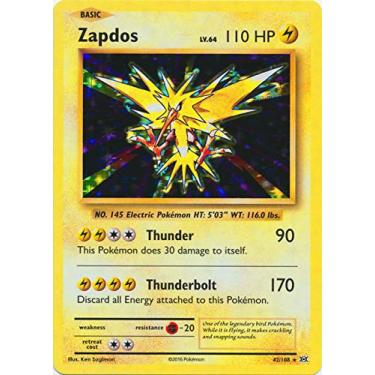 Imagem de Pokémon - Zapdos (42/108) - Carta Colecionável Holo Rara - XY Evolutions