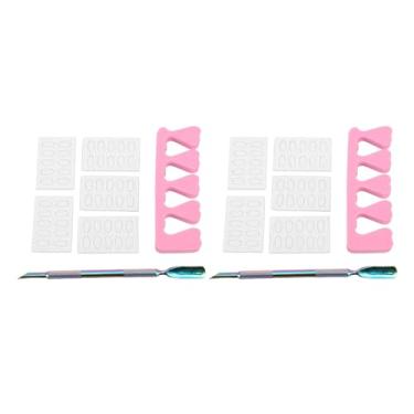 Imagem de Removedor de Aparador de Cutícula, Kit Profissional de Aço Inoxidável para Preparação de Unhas e Remoção de Pele Morta, Ideal para Uso Doméstico e Em Salão de Beleza