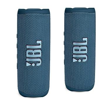 Imagem de JBL Pacote de alto-falantes Bluetooth portátil à prova d'água FLIP 6 - Azul (pacote com 2)
