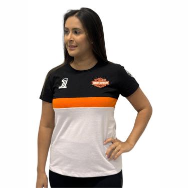 Imagem de BABY LOOK FEMININA Harley Davidson Old Skull Motorcycles-Masculino