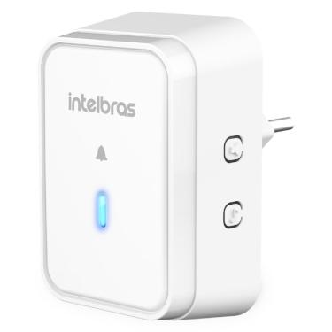 Imagem de Campainha sem Fio Intelbras CIB101 com Bateria - 4522001 Branco Bivolt