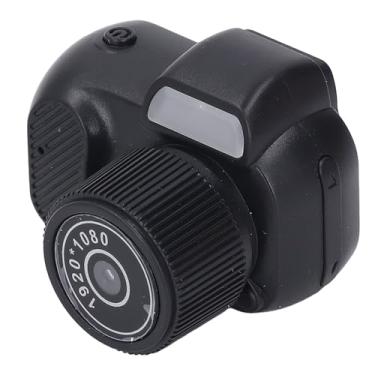 Imagem de Câmera Digital Pequena, Câmera de Polegar Vintage 1080P de 180mAh, Câmera DV DVR Com Chaveiro Compacto Com Tela de 0,96 pol. e ângulo de Lente de 160 °, Câmera (Com cartão de